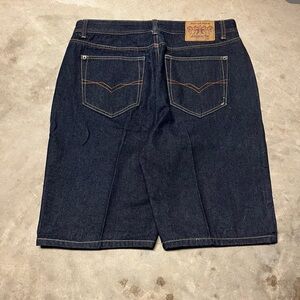 Ablanche New York Vintage Y2K 90s Relaxed Baggy Denim Shorts Mens 36x12